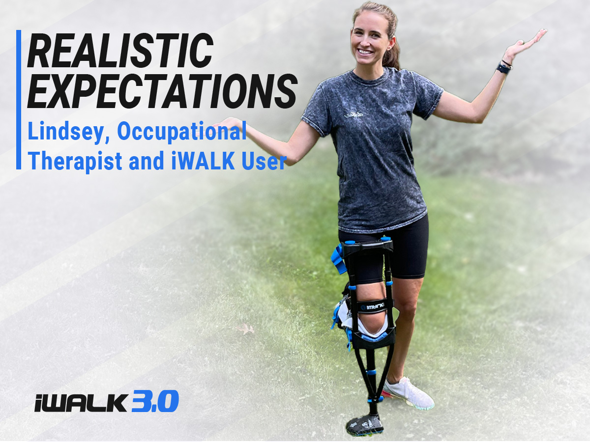 IWALKFree Hands-Free Knee Crutch for Lower Leg Injuries